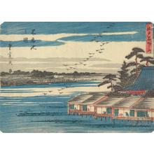 Utagawa Hiroshige II: Shinobazu Pond, from the series Famous Places in Edo - University of Wisconsin-Madison