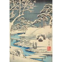 Utagawa Hiroshige: Snowy Garden - University of Wisconsin-Madison