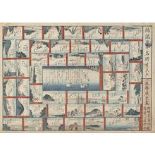 Utagawa Hiroshige: A Travel Game with Famous Places in Japan and Haiku - University of Wisconsin-Madison