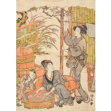 Torii Kiyonaga: Women Doing Laundry by Well - University of Wisconsin-Madison