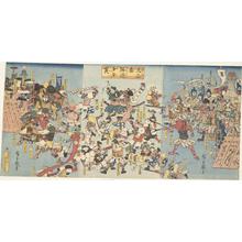 Utagawa Hiroshige: The Battle of the Sake and Rice Cakes - University of Wisconsin-Madison