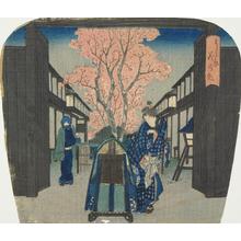 Utagawa Hiroshige: Morning Flowers at the Yoshiwara - University of Wisconsin-Madison