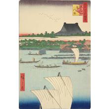 歌川広重: Tsukiji at Teppozu, no. 78 from the series Supplement to the One-hundred Famous Views of Edo - ウィスコンシン大学マディソン校