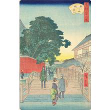 Utagawa Hiroshige II: The Myoken Shrine at Yanagishima, from the series Thirty-six Views of the Eastern Capital - University of Wisconsin-Madison