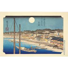 Utagawa Hiroshige: Takanawa, no. 1 from the series Intermediate Stations on the Tokaido and Views along the Narita Highway - University of Wisconsin-Madison