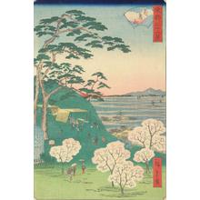 Utagawa Hiroshige II: Asuka Hill, from the series Thirty-six Views of the Eastern Capital - University of Wisconsin-Madison