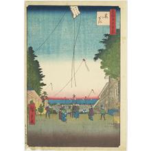 歌川広重: Kasumigaseki, no. 2 from the series One-hundred Views of Famous Places in Edo - ウィスコンシン大学マディソン校