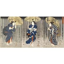 Utagawa Kuniyoshi: Evening Shower in Mid Summer - University of Wisconsin-Madison