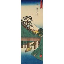 Utagawa Hiroshige: Ochanomizu in Hongo, from the series Famous Places in the Eastern Capital - University of Wisconsin-Madison