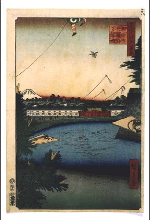Utagawa Hiroshige: One Hundred Famous Views of Edo: Yamashitacho, Hibiya, Soto Sakurada - Edo Tokyo Museum