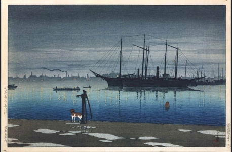 Kawase Hasui: Akashicho After the Rain - Edo Tokyo Museum