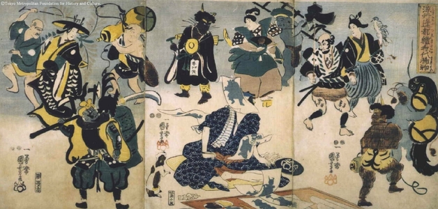 歌川国芳: Otsu Goblin Paintings Coming Alive - 江戸東京博物館