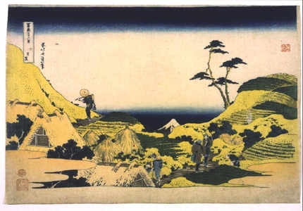 Katsushika Hokusai: Thirty-six Views of Mt. Fuji: Lower Meguro - Edo Tokyo Museum