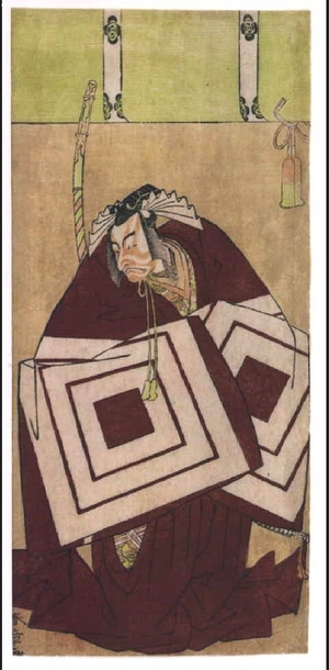 KATSUKAWA Syunsyo: Ichikawa Danjuro V as Shibaraku - Edo Tokyo Museum