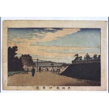 Inoue Yasuji: True Pictures of Famous Places in Tokyo: Kinokuni Hill, Akasaka - Edo Tokyo Museum