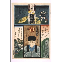 歌川国貞: The Flowers of Edo with Pictures of Famous Sights: 'Hon' Brigade, Second Squad - 江戸東京博物館