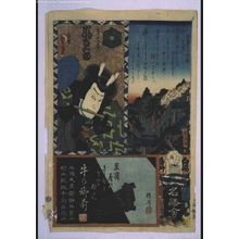 Utagawa Kunisada: The Flowers of Edo with Pictures of Famous Sights: 'Mukojima' Supplementary Squad - Edo Tokyo Museum