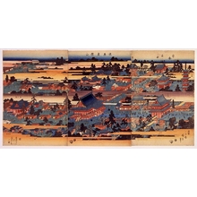 Utagawa Hiroshige: Famous Views of the Eastern Capital: Kinryuzan Temple, Asakusa - Edo Tokyo Museum