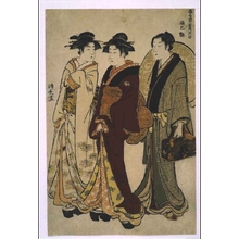 Torii Kiyonaga: Beautiful Women of the Pleasure Quarter: Tatsumi-no-en - Edo Tokyo Museum