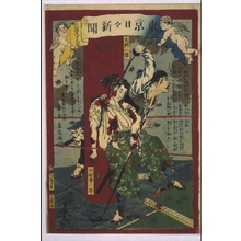 落合芳幾: Tokyo Nichinichi Shimbun Newspaper, No. 689 - 江戸東京博物館