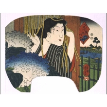 Utagawa Kuniyoshi: Six Floral Rivers: Ayasegawa River - Edo Tokyo Museum