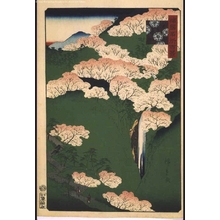 Utagawa Hiroshige II: One Hundred Views of Famous Places in the Provinces: Yoshinoyama Mountain, Yamato - Edo Tokyo Museum
