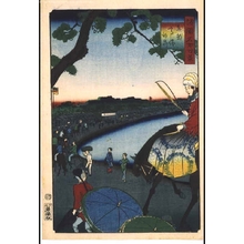 Utagawa Hiroshige II: One Hundred Views of Famous Places in the Provinces: Seafront at Takanawa, Eastern Capital (Edo) - Edo Tokyo Museum