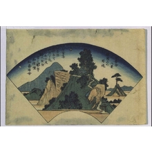 歌川広重: Eight Views of Ikaho: Cuckoo Over Mt. Monokiki - 江戸東京博物館