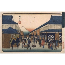Utagawa Hiroshige: Famous Views of the Eastern Capital: Suruga-cho - Edo Tokyo Museum