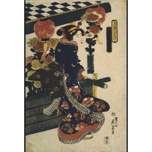 Keisai Eisen: Five Seasonal Festivals: Chrysanthemums in the Ninth Month - Edo Tokyo Museum