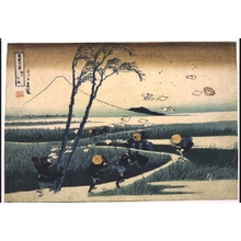 Katsushika Hokusai: Thirty-six Views of Mt. Fuji: Ejiri in Suruga Province - Edo Tokyo Museum
