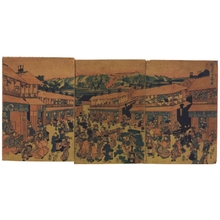 UTAGAWA Sadakane: In the Shin Yoshiwara - Edo Tokyo Museum