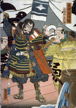 Unknown: [Warrior About to Stab a Barrel, Two Men Drinking - Legion of Honor