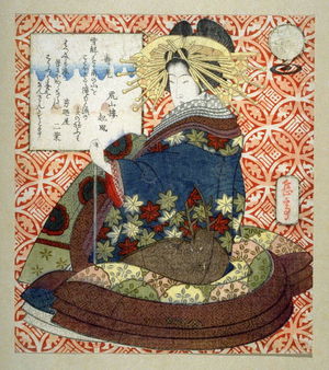 Yashima Gakutei: Jurojin, from the series AllusIons to the Seven Lucky Gods (Mitate shichifukujin) - Legion of Honor