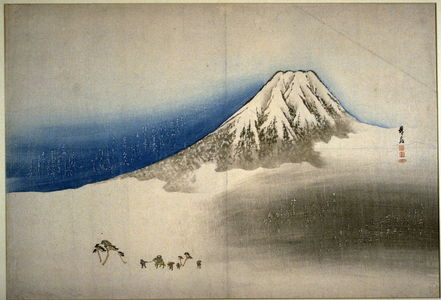 Ganryo: Travellers Passing Mt. Fuji - Legion of Honor