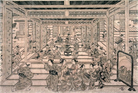 Unknown: [Banquet with a processioned dance] - Legion of Honor
