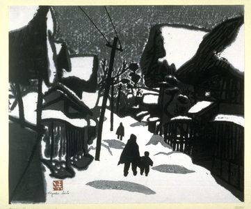 Kiyoshi Saito: Winter in Aizu - Legion of Honor