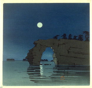 川瀬巴水: Matsushima by Moonlight - Legion of Honor