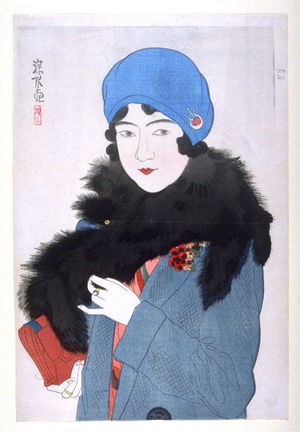 Ito Shinsui: Lady in Western Costume - Legion of Honor