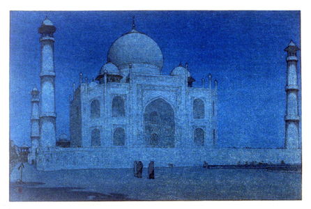 吉田博: Moonlight of Taj Mahal #4 - Legion of Honor