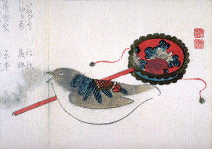 Unknown: [Rattle and bird toy] - Legion of Honor