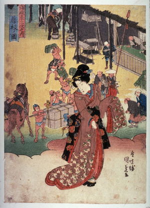 Utagawa Kunisada: Fujieda - Legion of Honor