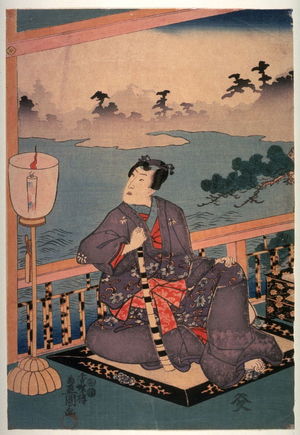 Utagawa Kunisada: Nishi no kawara - Legion of Honor