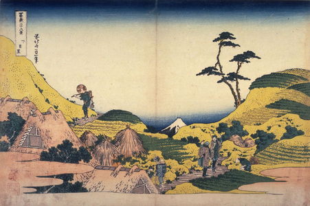 Katsushika Hokusai: Fuji from Lower Meguro, from the series Thirty-Six Views of Mount Fuji - Legion of Honor