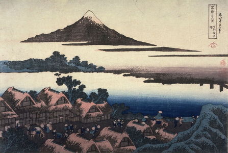Katsushika Hokusai: Dawn at Isawa in Kai Province, from the series Thirty-Six Views of Mount Fuji - Legion of Honor