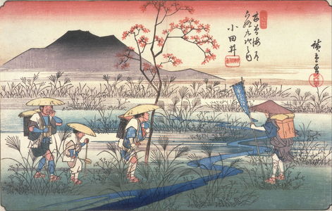 Utagawa Hiroshige: Odai, no. 22 from the series Sixty-nine Stations of the Kisokaido - Legion of Honor