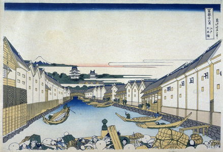 葛飾北斎: Edo Nihombashi - from 36 Views of Fuji - Legion of Honor