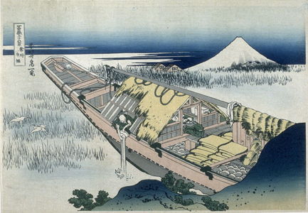 Katsushika Hokusai: Joshu Ushibori - from 36 Views of Fuji - Legion of Honor