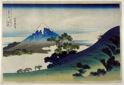 葛飾北斎: Koshu Inuma Toge - from 36 Views of Fuji - Legion of Honor