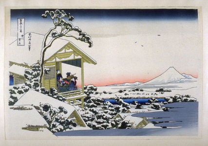 Katsushika Hokusai: Koishikawa Yuki-no-Ashita - from 36 Views of Fuji - Legion of Honor